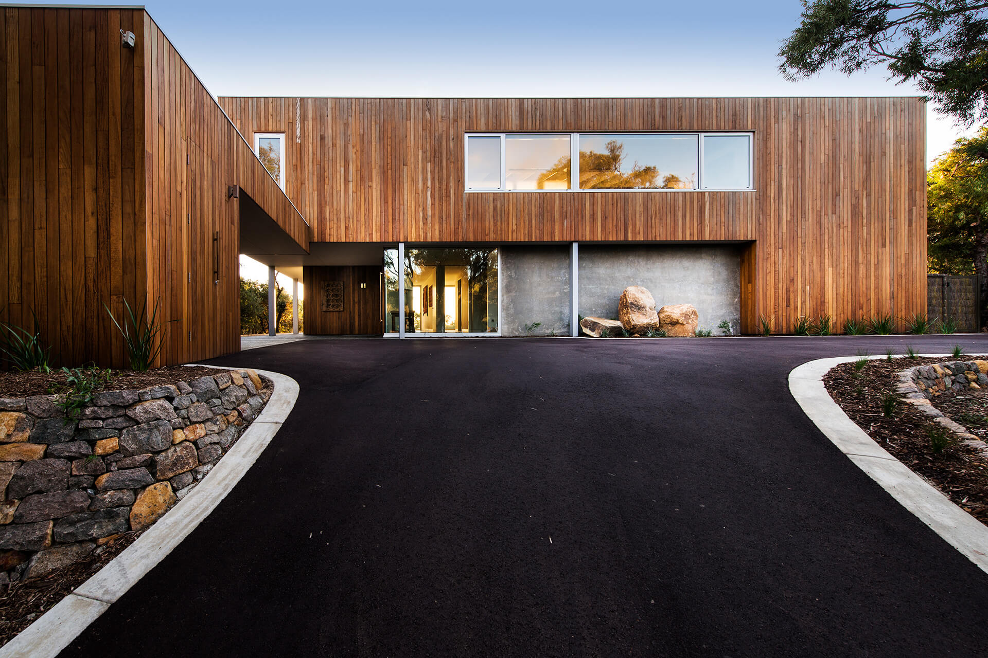 Trend Plank Used for Timber Cladding at Eagle Bay Residence