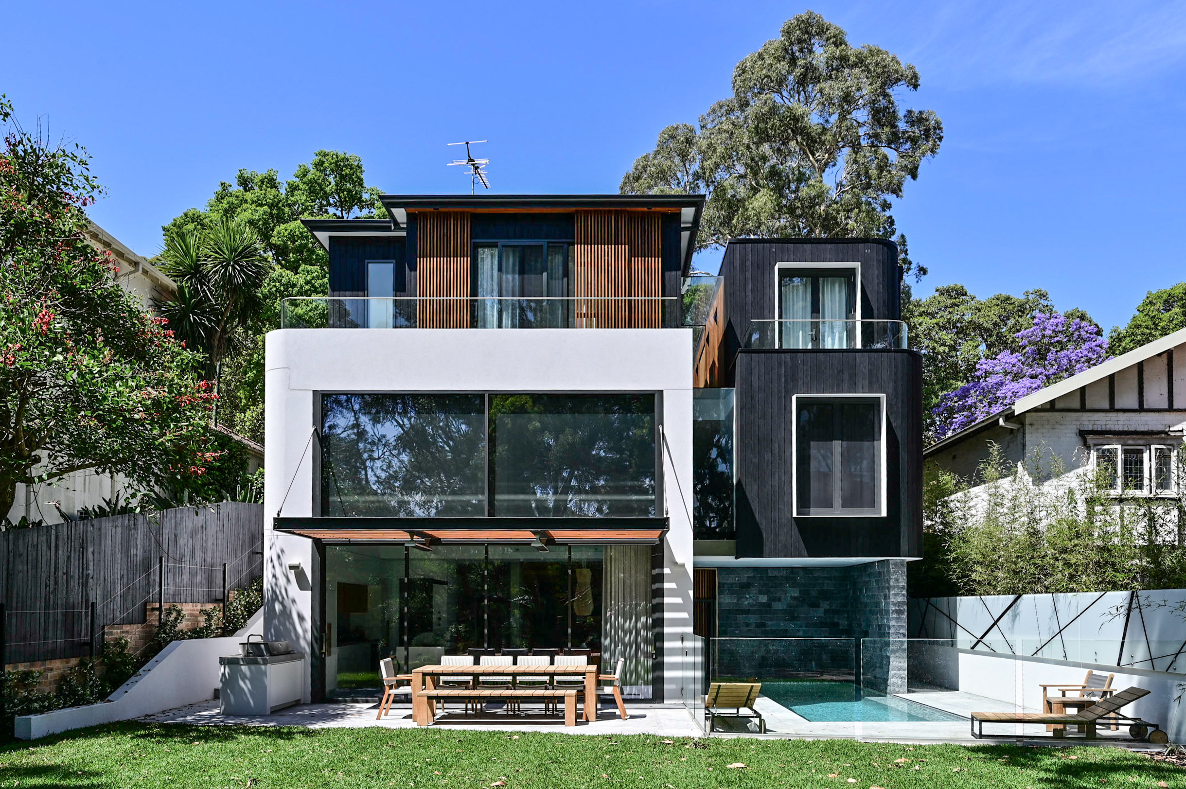 Austin Street Project with Shou Sugi Ban Timber Cladding