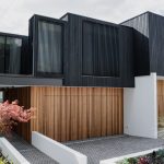 Charred Timber Used for External Cladding